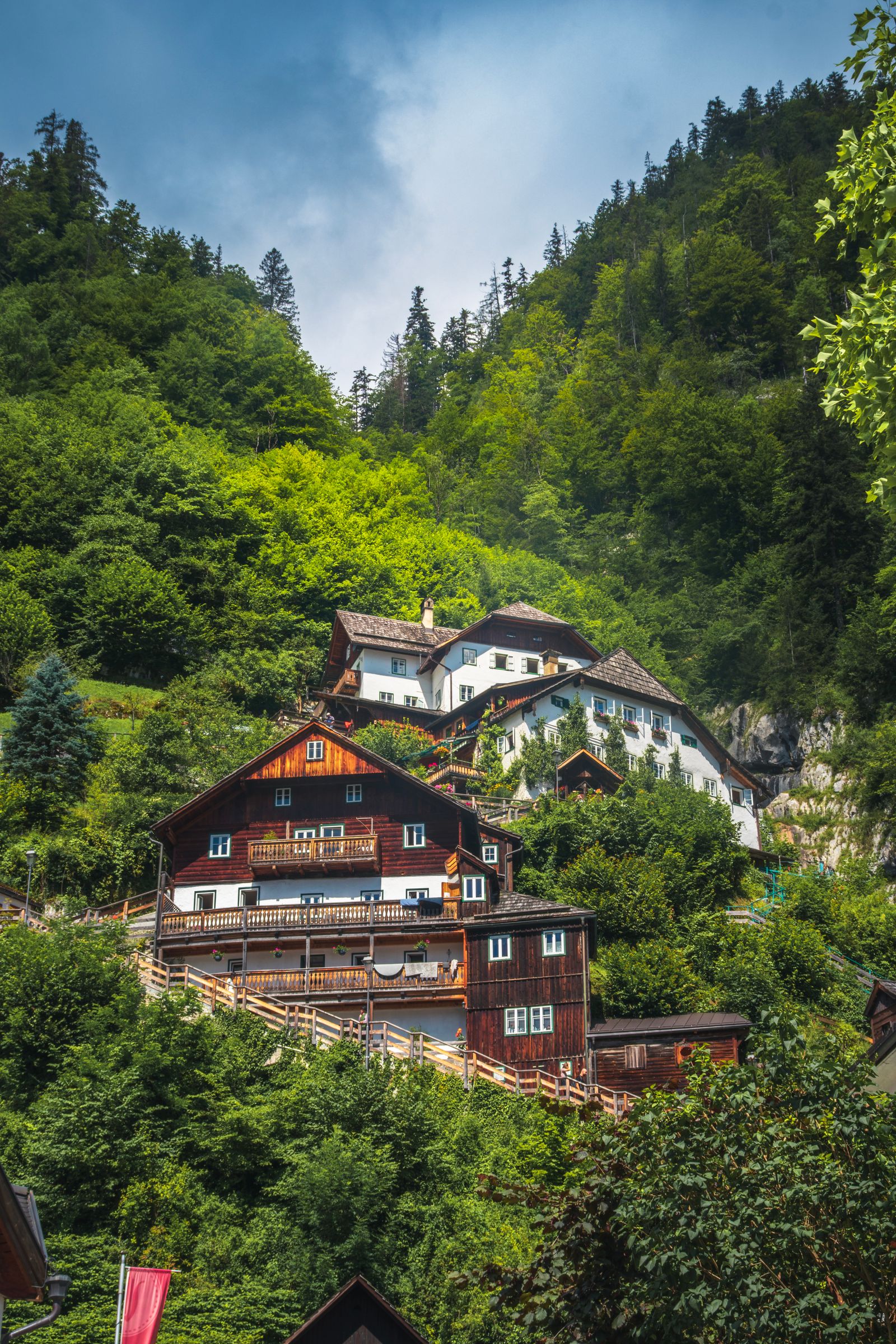 Häuser in Hallstatt